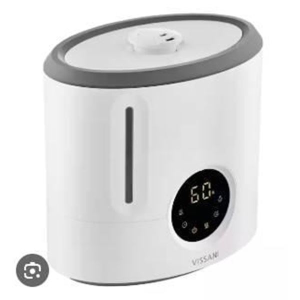 Vissani Ultrasonic Humidifier Model 1001 864 932 with 2-Gallon Capacity