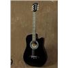 Image 1 : Rosefinch Acoustic Guitar with Six Strings and Black Finish