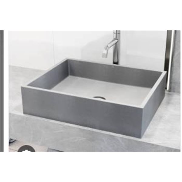 Vigo VG04069 Bathroom Rectangular Vessel Sink