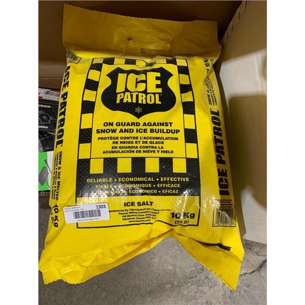 Ice Patrol Ice Salt 10kg Bags for Snow and Ice Removal