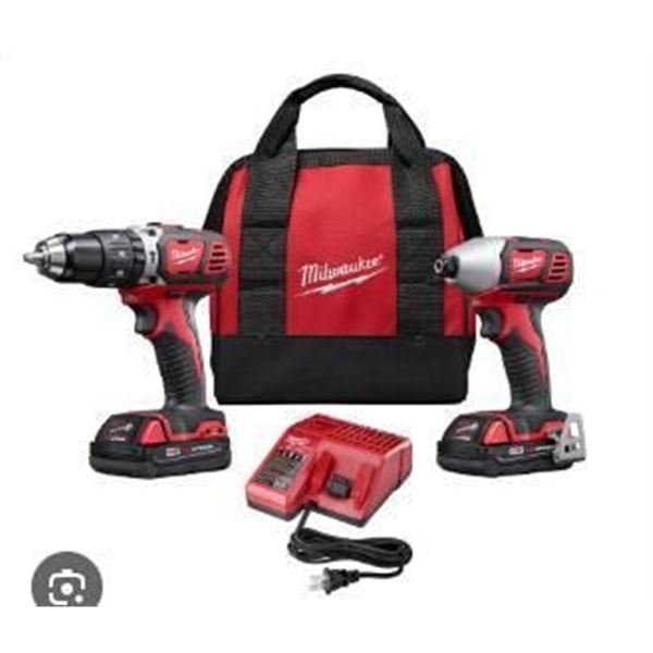 Milwaukee M18 2697-22CT 2-Tool Combo Kit with Drill and Driver