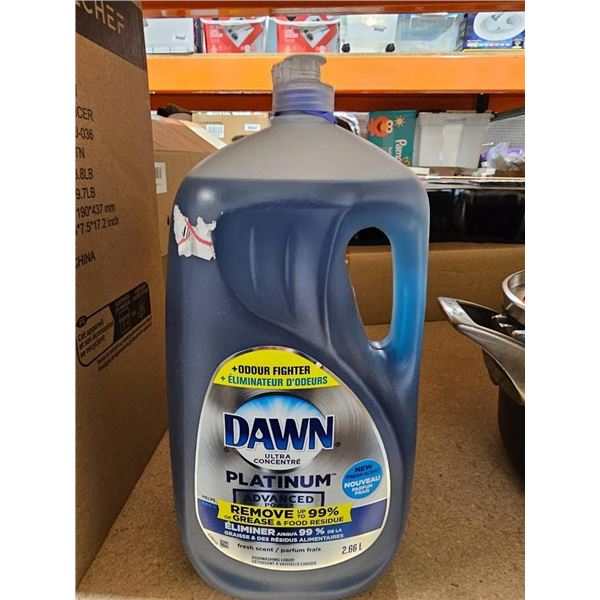 Dawn Platinum Powerwash Dishwashing Liquid, 2.81 Liters