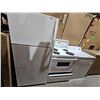 Image 1 : LOT OF Whirlpool Refrigerator and General Electric Electric Stove with Manual Controls
