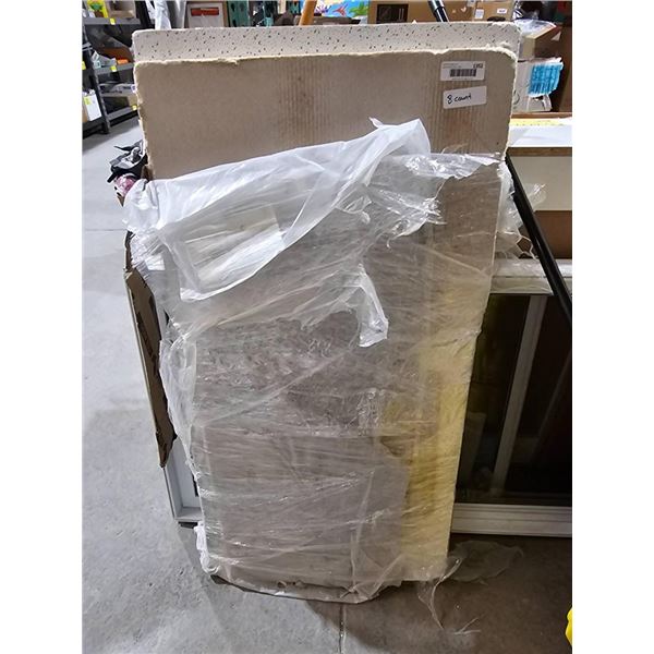 Set of 8 Acoustic Soundproofing Panels for Noise Reduction Applications