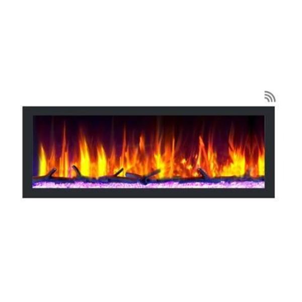 Dynasty 52″ Fireplaces Electric Fireplace with Remote control Model DY-BEF80, AC220V/60Hz