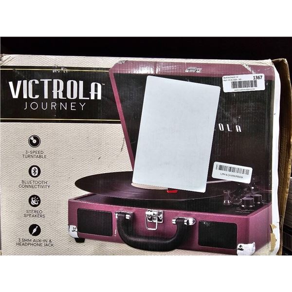 Victrola Journey Bluetooth Record Player with Built-In Speakers