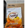 Image 1 : Goldfish Cheddar Snack Bags, 48x45g, Pepperidge Farm