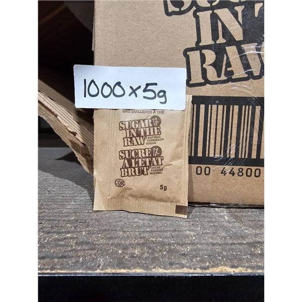 Sugar In The Raw Single-Serve Packets 1000 x 5g