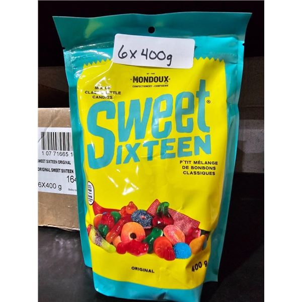 Mondoux Sweet Sixteen Classic Candies 6x400g