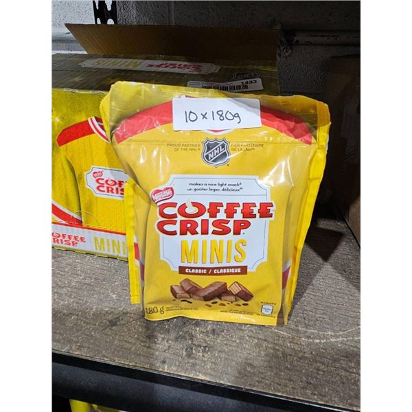 Nestle Coffee Crisp Minis 10 x 180g Packs