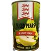 Image 1 : Case of 24 Lloyd’s Groceries Sliced Pears in Light Syrup 398 mL Cans