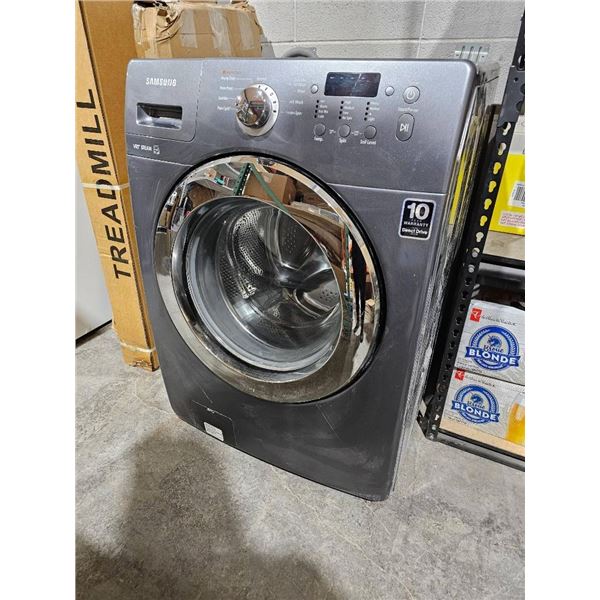 Samsung WF365BTBGWR/A2 VRT Steam Front Load Washer With 10-Year Motor Warranty