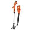 Image 1 : Black+Decker 20V Max Cordless 10 in. String Trimmer/Edger and Hard Surface Sweeper