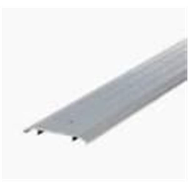 Lot of 2 Polar Bear 1050CPB Aluminum Fluted Top Commercial Door Threshold