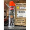 Image 1 : Krylon PRO Professional Marking Paint, Water-Based Orange, BE5360L, Lot of 4