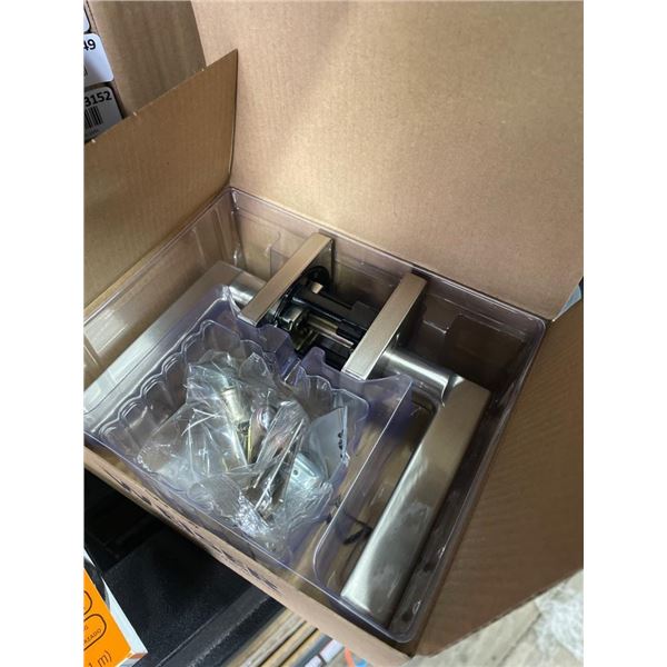 Weiser Halifax Satin Nickel Passage Door Lever