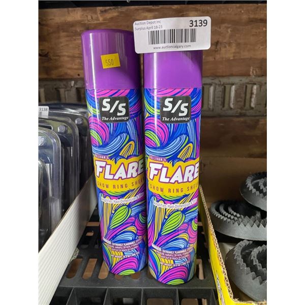 S/S Flare Glow Ring Sheen Set of 2 Cans