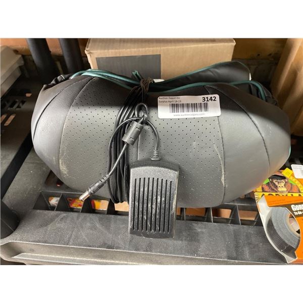 Electric Full Back and Neck Massager with Heat and Remote