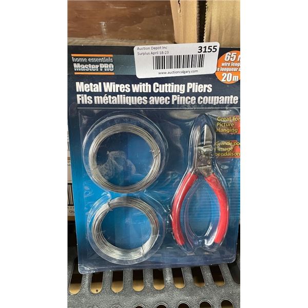 Home Essentials Master Pro Metal Wires with Cutting Pliers Set
