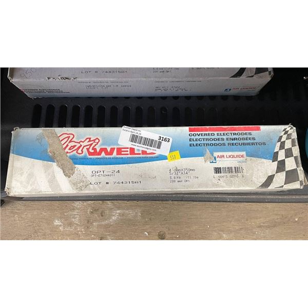 Jetweld 5/32 in X 14 in Covered Electrodes by Air Liquide