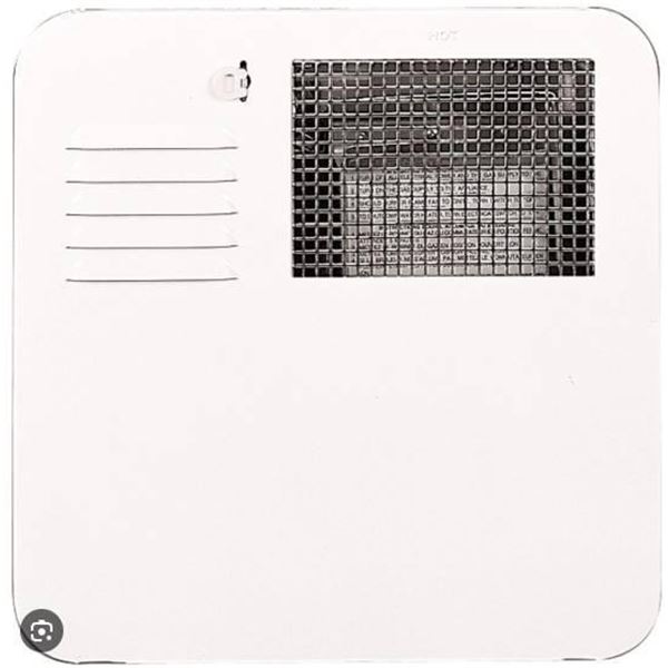 Suburban 6261APW Polar White SW6 Radius Corner Water Heater Door