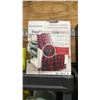 Image 1 : Brookstone Heated Throw, 50 x 60 in., Red Plaid, 5 Heat Settings