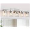 Image 1 : S.ADNIOCLE 5-Light Fixture for Bathroom or Living Room