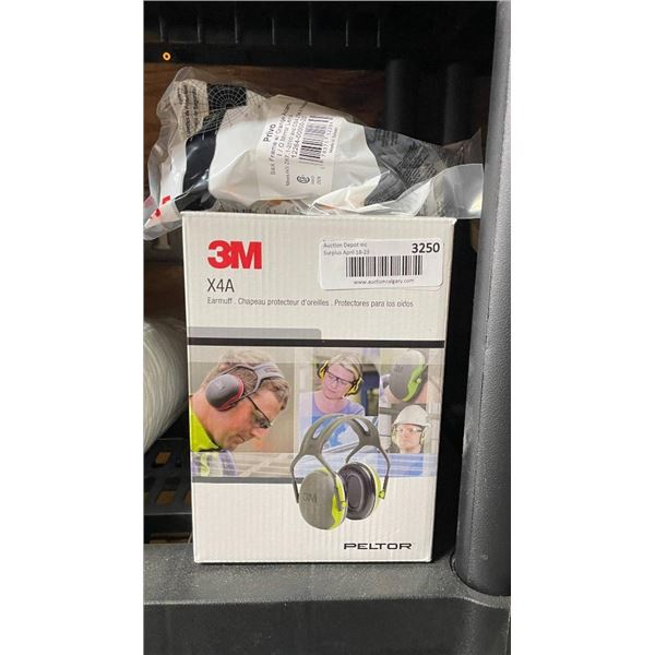 3M Peltor X4A Earmuff with Noise Reduction Rating