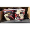 Image 1 : Lot of 12 Rolls of Duramax 18mm x 50m Adhesive Tape (6.7 Inches x 55 Yards)
