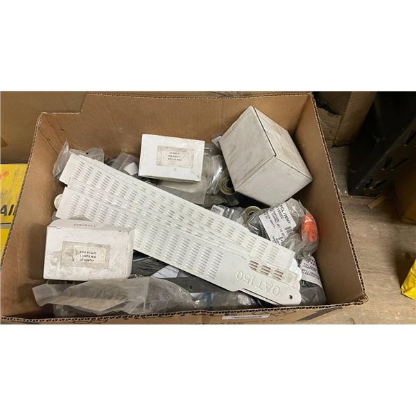 Lot of Assorted Industrial Components Including Bearings and Fittings