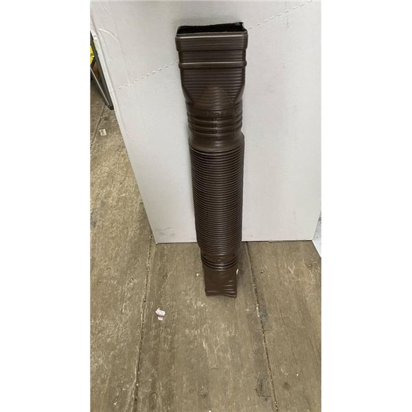 Amerimax Flex-A-Spout Downspout Extensions, Brown