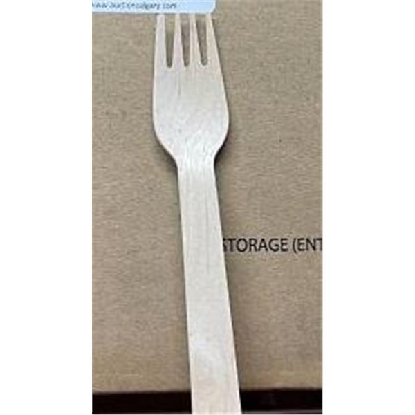 Huhtamaki Birch Fork, 1000 Pieces Per Case