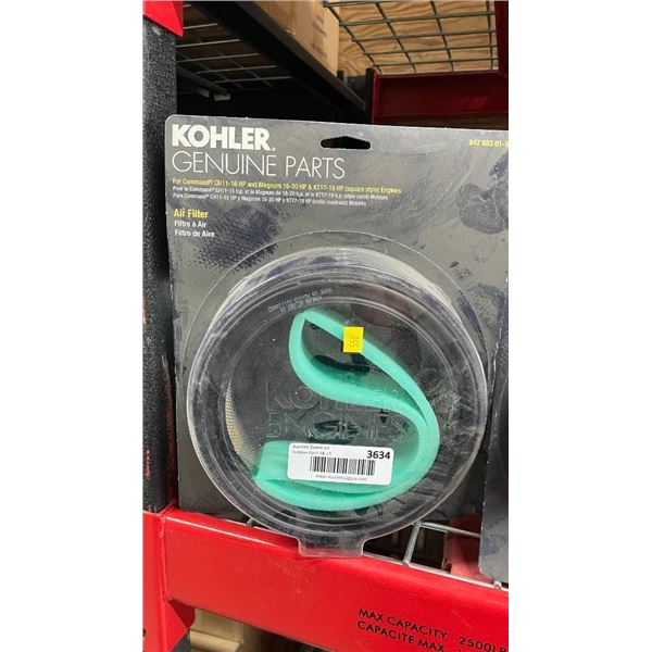 Kohler Genuine Parts Air Filter Kit with Green Pre-Cleaner