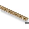 Image 1 : Hillman Continuous Hinge, 39-Inch x 1-1/2 Inch, Brass Finish