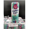 Image 3 : Candy Can Cotton Candy Sparkling Beverage, 12 x 330ml Cans, Zero Sugar