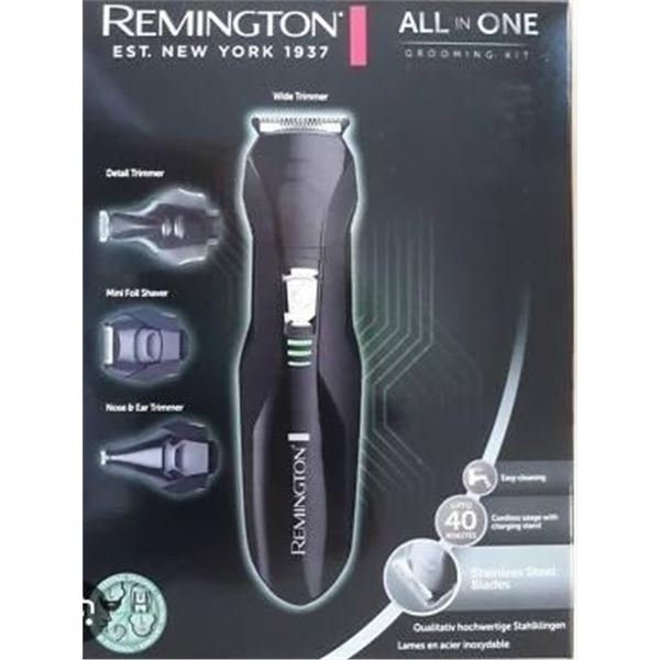 Remington All-In-One Groomer with 10-Piece Kit and Graphite Technology