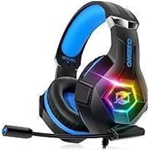 Ozeino ZW1 Gaming Headset with RGB Lighting and USB Connection