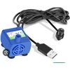 Image 1 : DR-DC160 Submersible Water Pump with 5V USB Plug and IP68 Rating