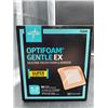 Image 2 : Medline Optifoam Gentle EX Silicone Foam Dressing 10- 4″×4″ Square Bandages