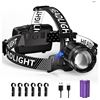 Image 1 : ZMOON 100,000LM Rechargeable LED Headlamp for Outdoor Adventures