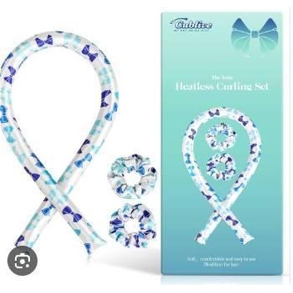 CurlVive Heatless Curling Set Satin for Healthier Hair