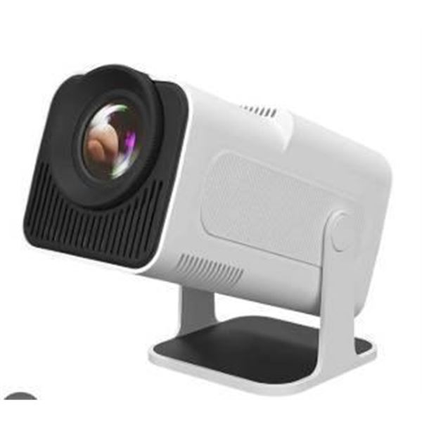 HY320 Mini LCD Projector with Remote Control and Power Adapter