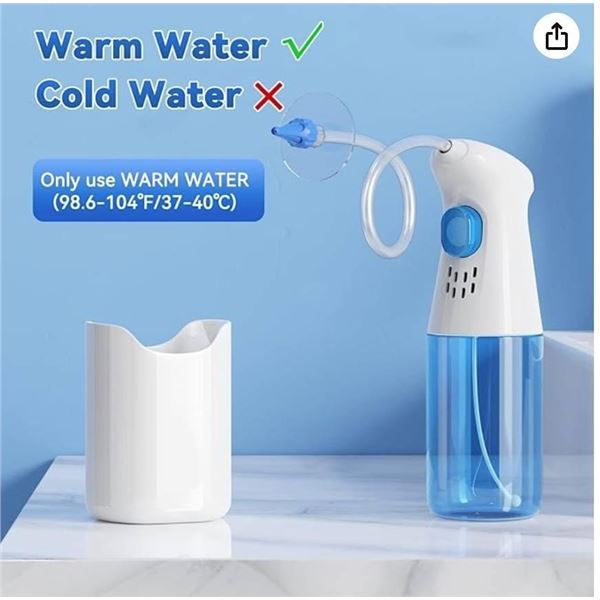 Ear Wax Removal Kit With Multi-Nozzle Options and Spray Bottle