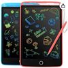 Image 1 : Red & Blue 8.5-Inch LCD Writing Tablet 2-Pack with Stylus and Stickers