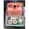 Image 3 : Hot Bee Children’s Instant Camera, 3-10 Years Girls, 1080P, 2.4 Inch Screen, 32G Card, Rosa