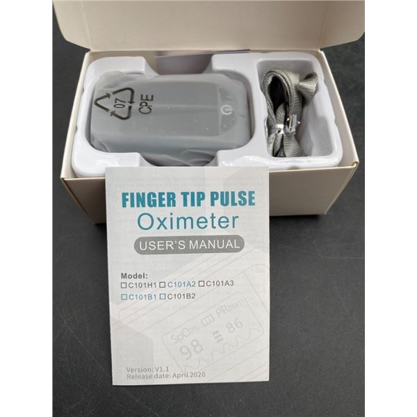 Pulse Oximeter Digital Fingertip C101A2 – Blood Oxygen SpO2 & Pulse Monitor