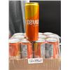 Image 3 : Lot of 12 Zevia Orange Zero Sugar Soda 355ml Cans