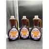 Image 1 : Set of 3 Nutty Club Pancake Syrup Bottles – 750ml Each