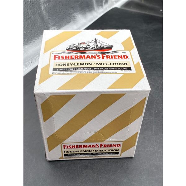Fisherman’s Friend Honey-Lemon Sugar-Free Lozenges, 8×22 Ct Packets