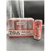 Image 2 : Zoa Energy Drink, White Peach, 12 x 355 mL Cans